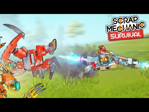 Видео: ПОСТРОИЛ ЛЕТАЮЩИЙ БАЙК ДЛЯ ВЫЖИВАНИЯ SCRAP MECHANIC SURVIVAL - ДЕНЬ 10