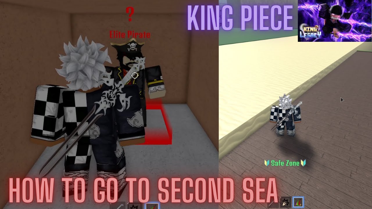 How To Go To Second Sea In King Legacy