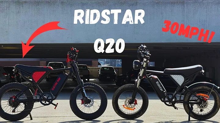 Amazons Cheapest 30 MPH E Bike! Ridstar Q20!