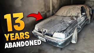 Restoring a Alfa Romeo 164, 13 Years Abandoned! | Car detailing, Complete restoration!