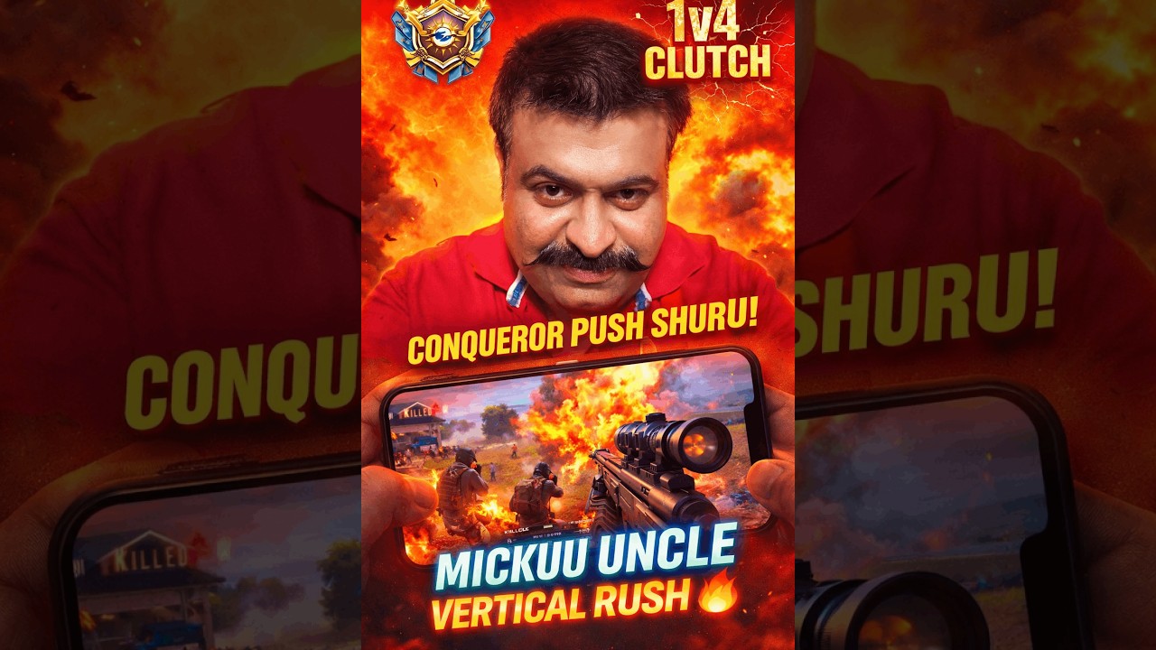 🎮 Conqueror Push Shuru! Mickuu Uncle Vertical Rush 🔥