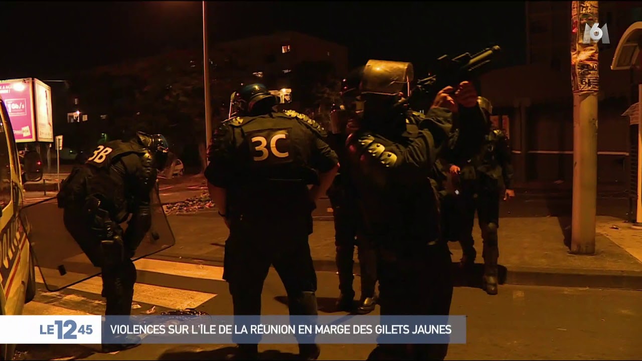 Violences Sur Lîle De La Réunion En Marge Des Gilets Jaunes