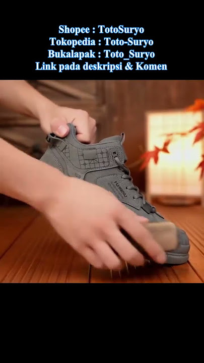 Sepatu Boot Pria Original Leedoo MC464 Grey | TotoSuryo x Leedoo Footwear #TotoSuryo #Boots