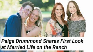 Paige Drummond Shares First Look at Married Life on the Ranch Profile