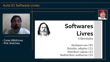 🟠 Curso GNU Linux - Aula 01 - Softwares Livres