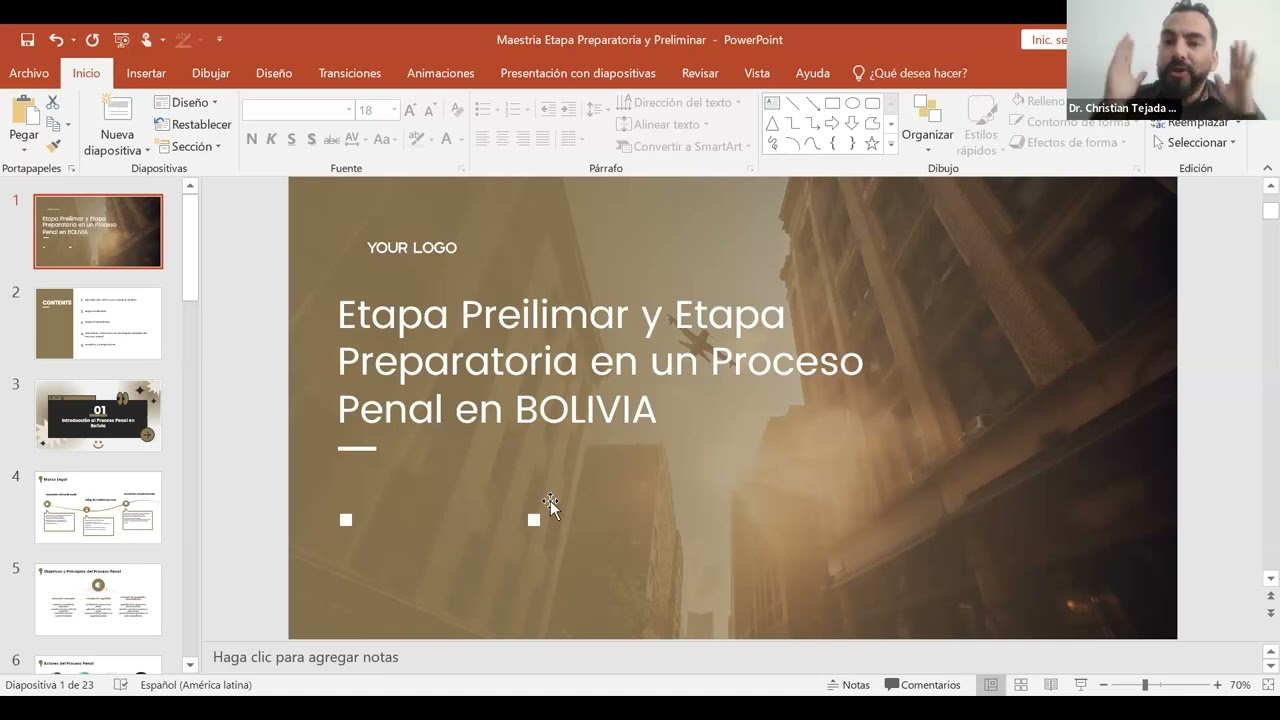LA ETAPA PREPARATORIA DEL PROCESO Y EL EJERCICIO DE LA ACCIÓN PENAL / parte 1