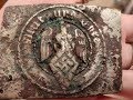 Mudlarking on the River Thames London - Hitler Youth Belt Buckle