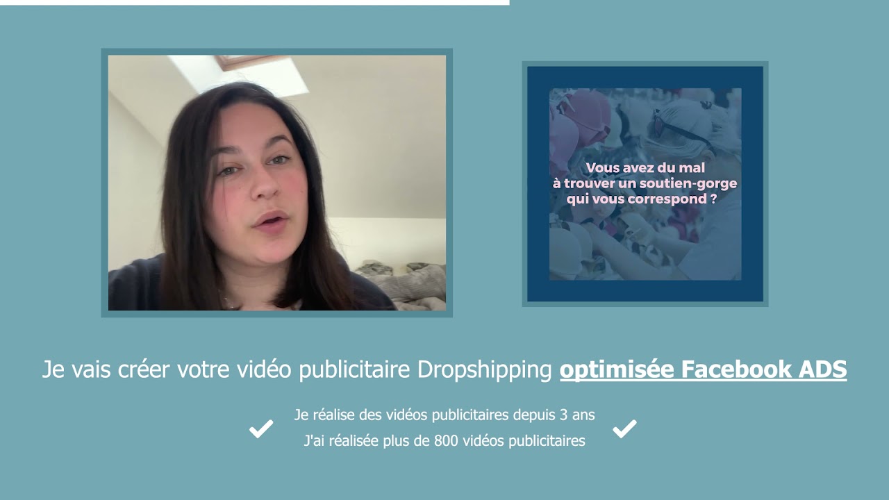 créer une vidéo publicitaire de vos produits Dropshipping ou E-commerce