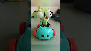 Гир - мужчина 😎 #invaderzimgir #gir #invaderzim #zim #мужчина #машина #машины #пришелецзим #зз #meme