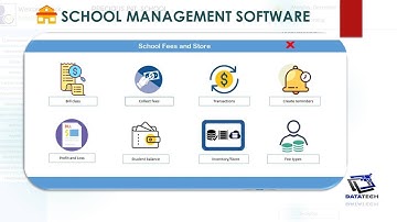 MS ACCESS SCHOOL MANAGEMENT APPLICATION DEMO