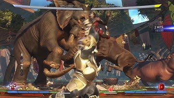 [Injustice 2] Gorilla Grodd Unblockable Interactable Set-Ups (Gorilla City)