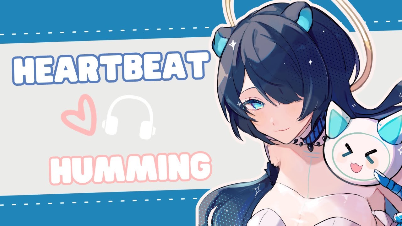 【ASMR/3Dio】Heartbeat/Humming Noises! 🩷🎶