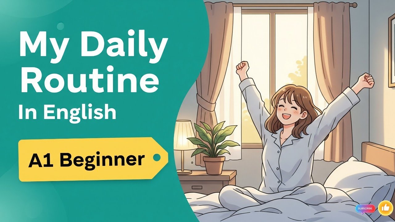 Daily Routine in English | Talk About Your Day | English Listening ...