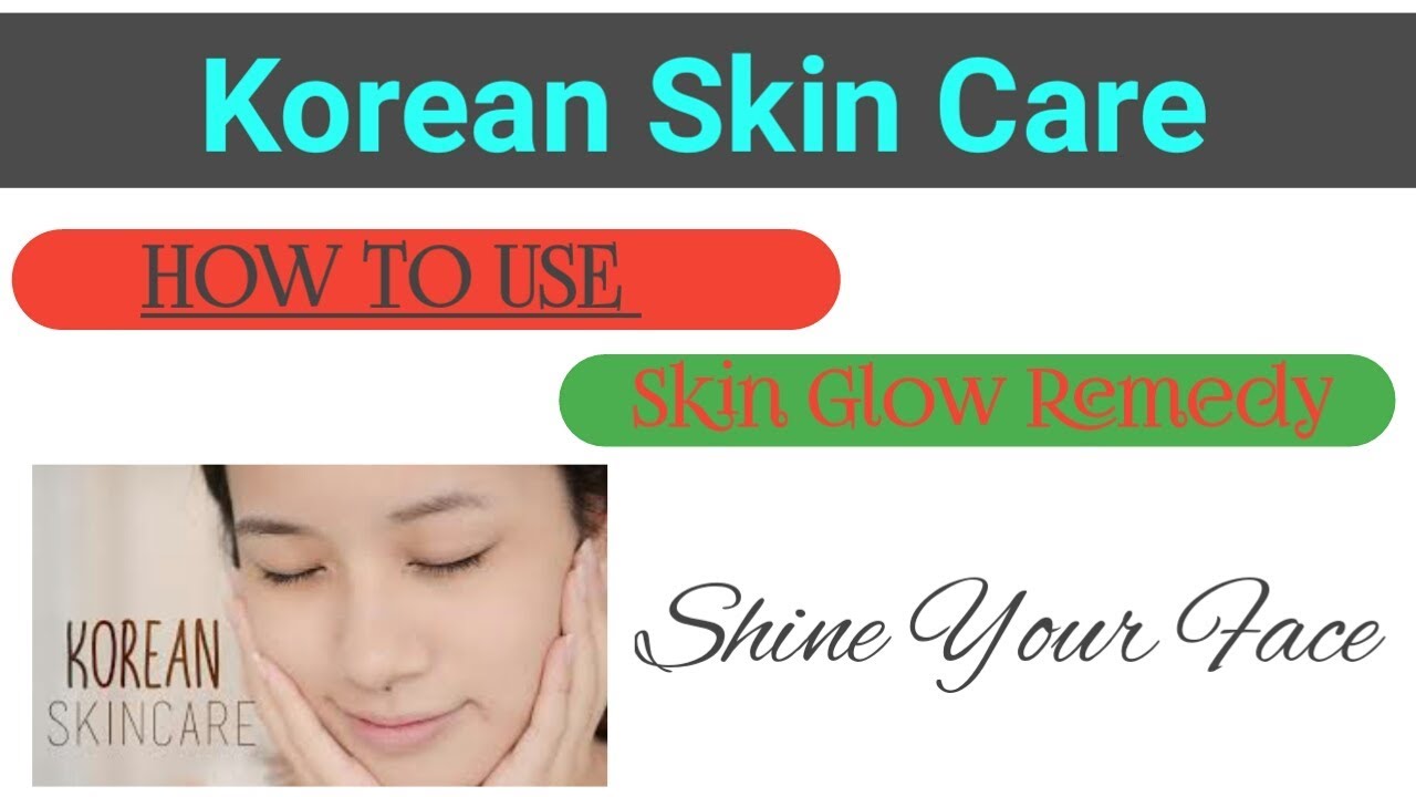korean beauty tips home remedies
