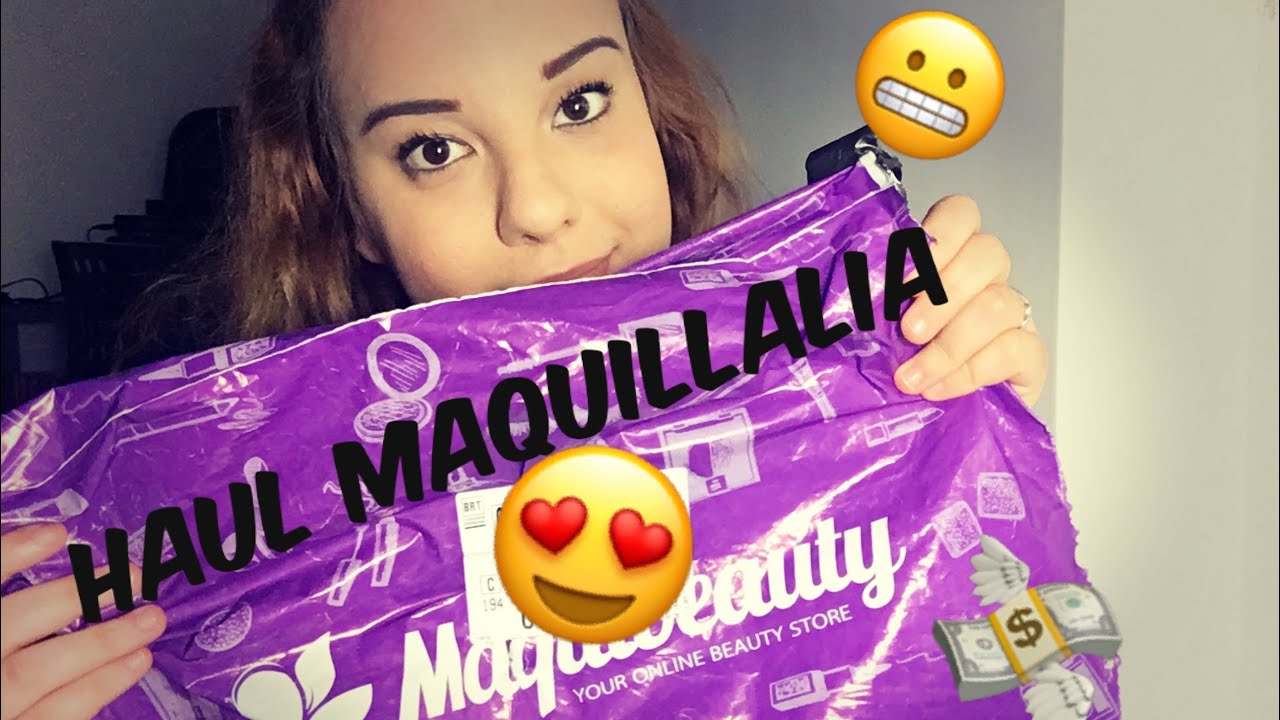 NON RIESCO A RESISTERE! HAUL MAQUILLALIA/ MAQUIBEAUTY! PALETTE IN OMAGGIO! 😍 - MyPinkWorld 18 💸💸 - YouTube MyPinkWorld 18