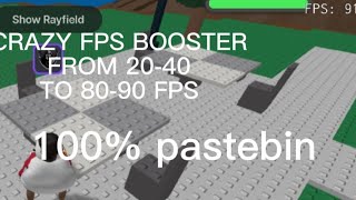 CRAZY FPS BOOSTER SCRIPT