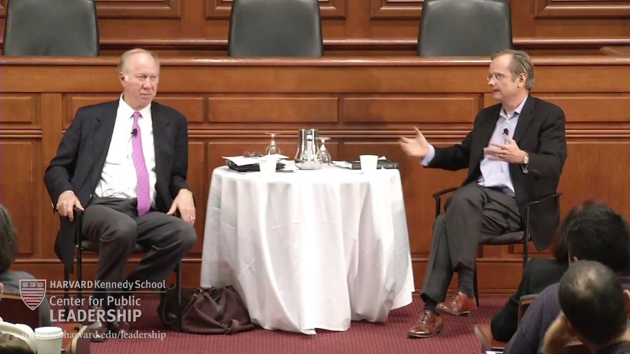 David Lessig David Gergen & Larry Lessig discuss