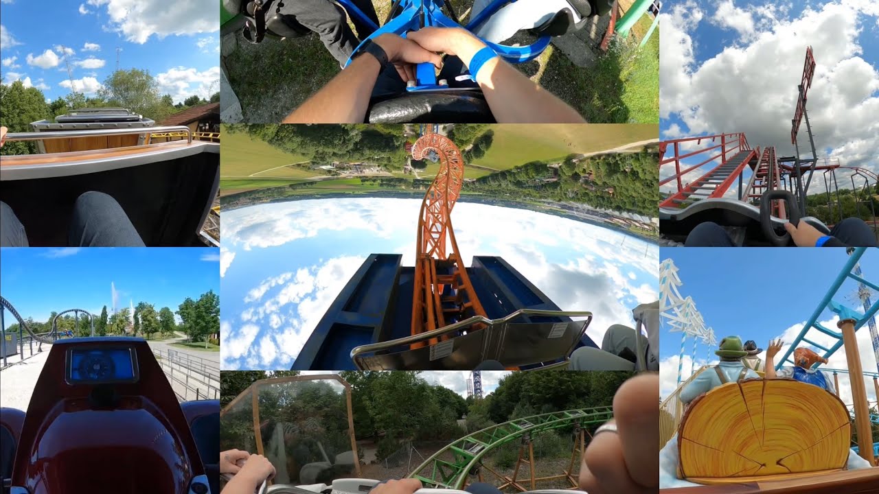 Allgäu Skyline Park 2025 / Alle Achterbahnen 