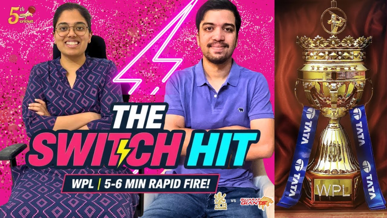 WPL Match 9 : Rapid Fire 🔥 | RCB-W  vs GG-W | Women's Premier League 2026