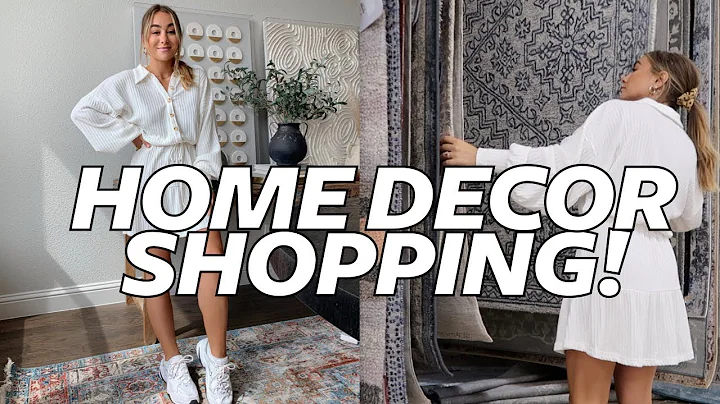 SHOP WITH ME AT HOMEGOODS! Modern Bohemian Farmhou...