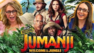 JUMANJI: WELCOME TO THE JUNGLE ! MOVIE REACTION | First Time Watching (2017) Jack Black is 🔥