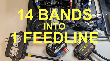 Combine Multiple Bands into One Feedline