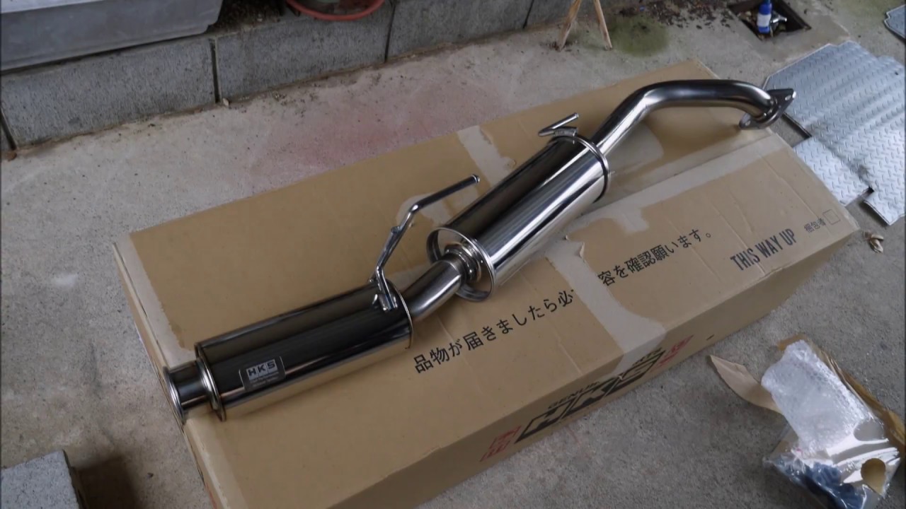 日産ノートNISMO S　HKSサイレントハイパワー　マフラー音170702
