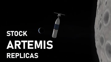 KSP: Stock Artemis Replica to The Mun!
