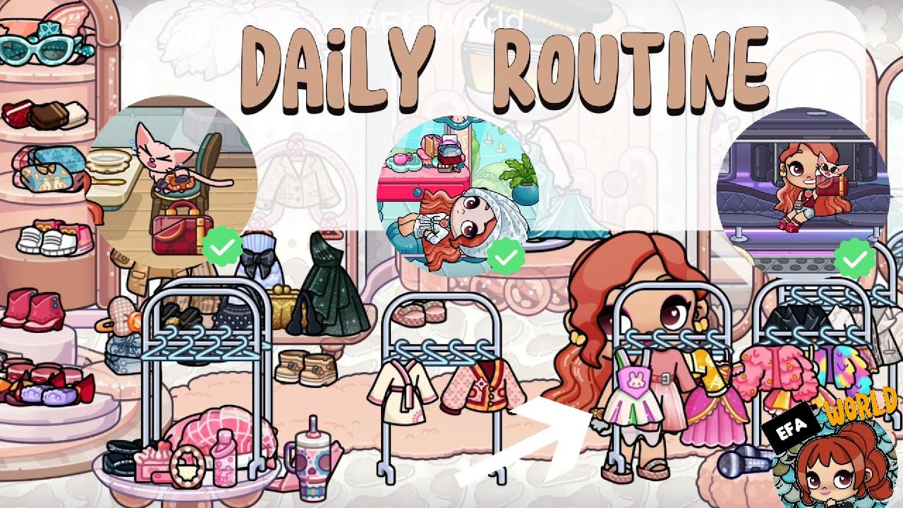 Avatar World Routine CELEBRITY Daily and NIGHT Routine AVATAR WORLD π οΈπ | Avatar World ...