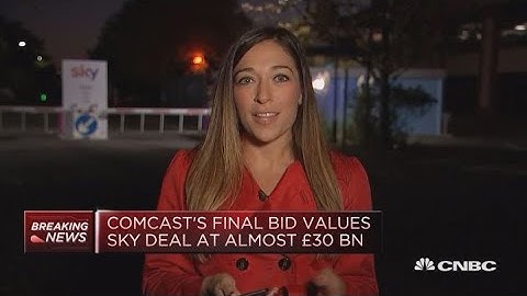 Comcast outbids Fox by $3.6 billion in a three-round auction process | Squawk Box Europe