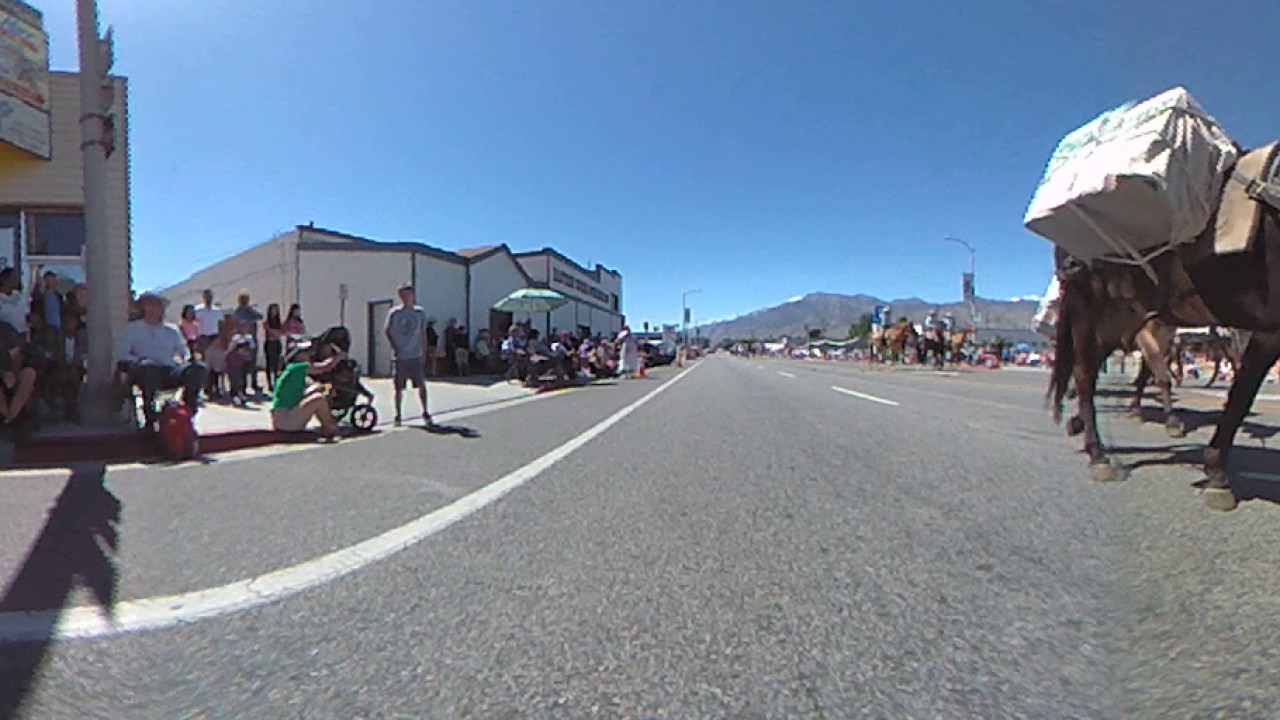 Mule Days Parade 2017 in 360°. ( Part 5 ) TEST CONCEPT
