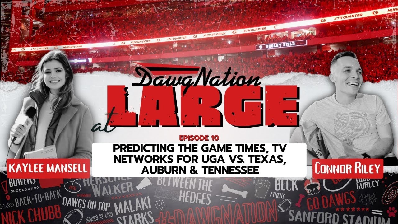 Predicting the game times, tv networks for UGA vs. Texas, Auburn