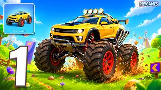 Boost Rider - Прохождение игры, часть 1 - Улучшение автомобилей в игре Slingshot (Android, iOS) screenshot 2