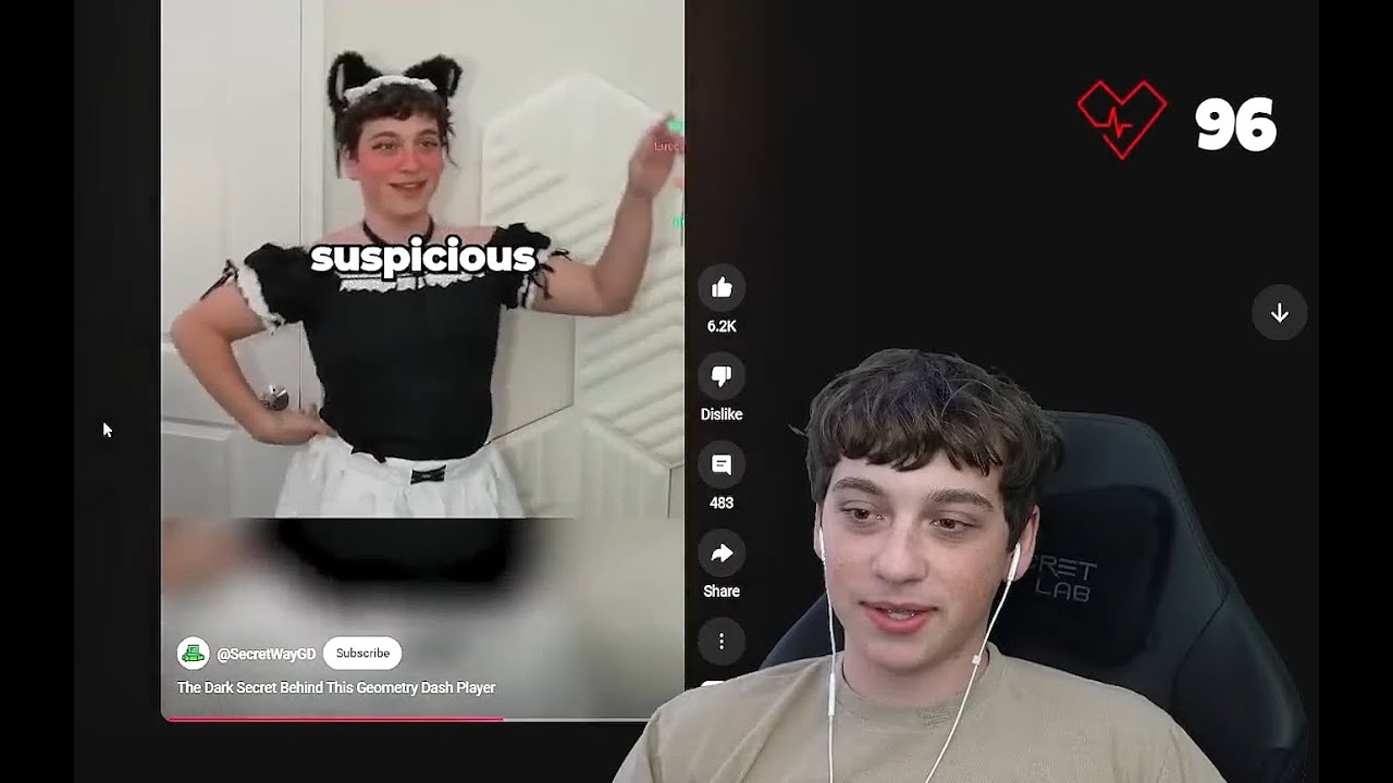 Vortrox reacts to his Dark Secret by Secret Way