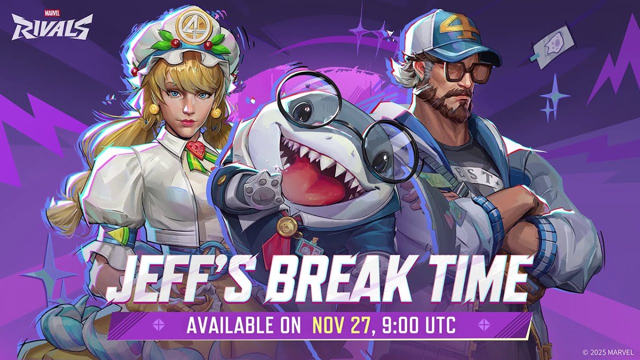 JEFF'S BREAK TIME | 1st Anniversary Event PV | Marvel Rivals - YouTube
