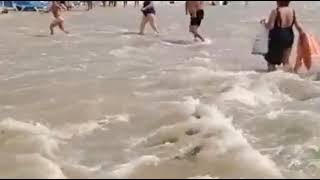 AMAGO DE TSUNAMI EN PUERTO DE SANTA MARIA