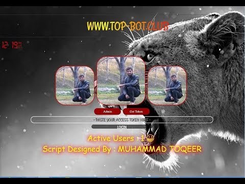 2018 STYLISH FONT REACT BOT SCRIPT TOQEER TRICK MASTER