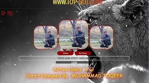 2018 STYLISH FONT REACT BOT SCRIPT TOQEER TRICK MASTER