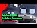 Printer Epson L120 Error Lampu Kedip bersamaan, Red light blinking error