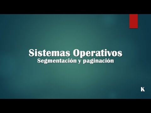 Vídeo: Diferencia Entre Paginación Y Segmentación