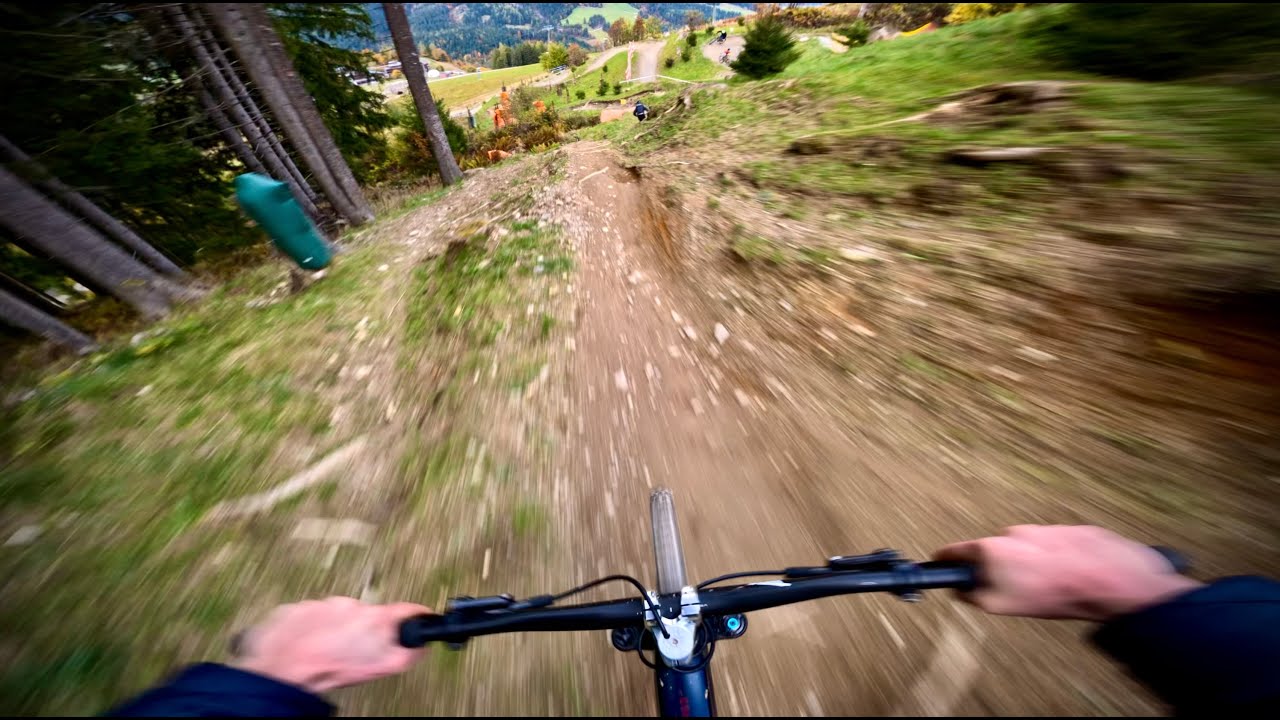 Ich sollte lieber bei Sprüngen bleiben🥴//Leogang//Bike 4