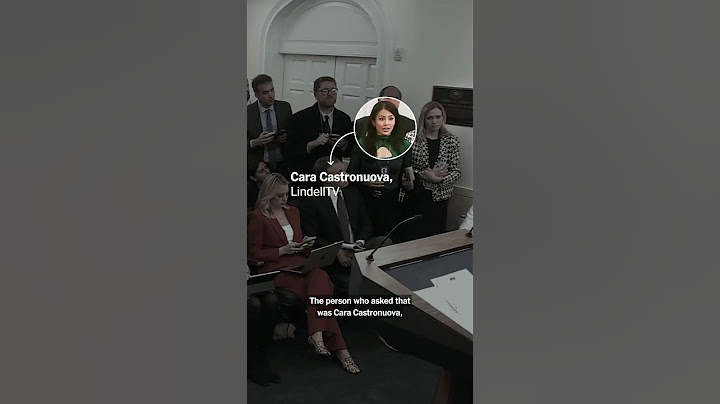 How the White House Press Briefing Is Changing