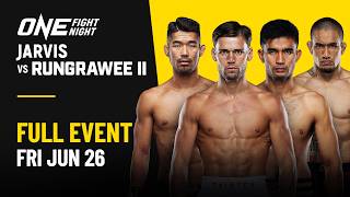 🔴 [Live in HD] ONE Fight Night 44: Jarvis vs. Rungrawee II