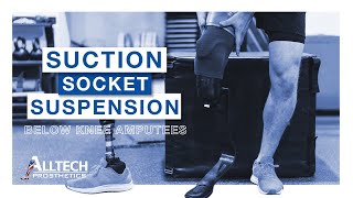 Suction Socket Suspension For BELOW KNEE Amputees Transtibial Suction Suspension