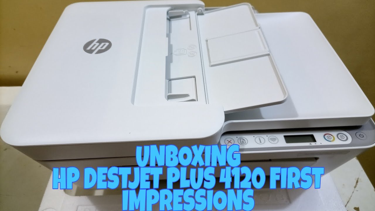 UNBOXING HP DESTJET PLUS 4120 FIRST IMPRESSIONS ALL IN ONE SULIT ITO ️ ...