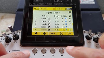 Jeti - sub flight modes