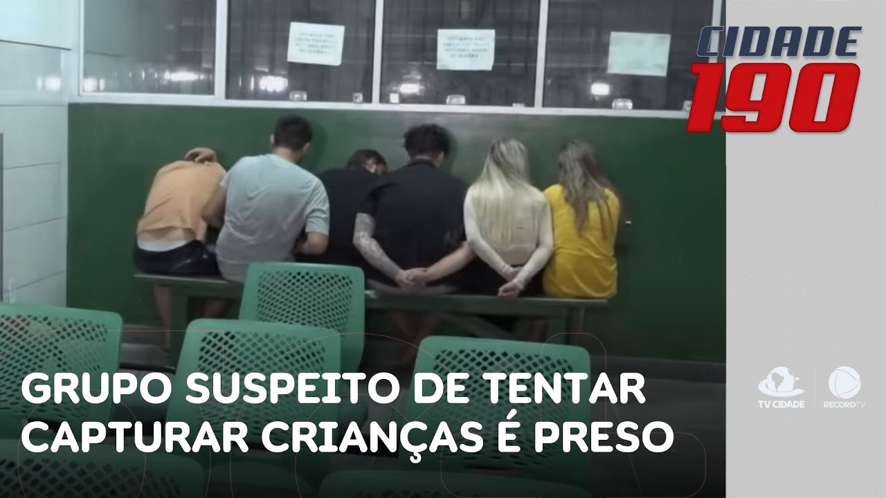 Grupo suspeito de tentar capturar crianças em Maracanaú é preso | Cidade 190