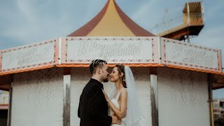Bride and Groom celebrates their Wedding at the Luna Park | Wedding Teaser
