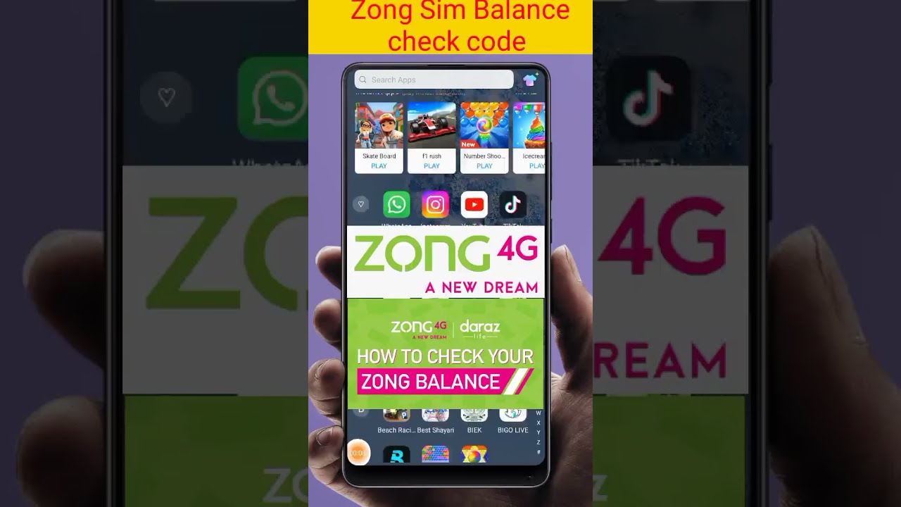 Zong SIM Balance Check Code How To Check Zong Balance Zong Balance Zong SIM Balance Check Code How To Check Zong Balance Zong Balance
