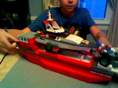 modificatons to my lego homemade boat transporter - YouTube